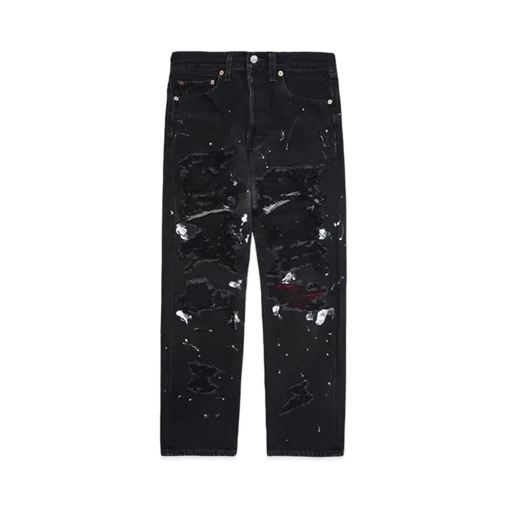 HYPE DROP x INNOCENCE NYC EXCLUSIVE DESTROY DENIM PANTS 30inch "Black"