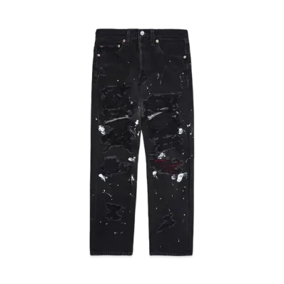 HYPE DROP x INNOCENCE NYC EXCLUSIVE DESTROY DENIM PANTS 30inch "Black"
