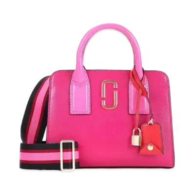 Marc Jacobs Little Big Shot Leather Bag "Pink"