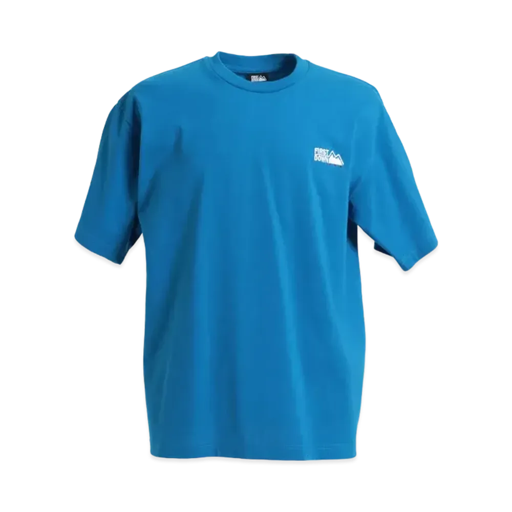 FIRST DOWN LOGO S/S T "Blue"