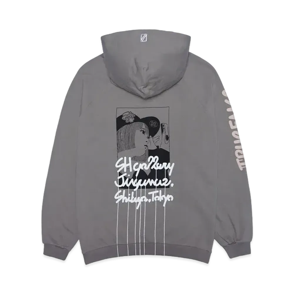 PRESTIGE APPAREL FUZZY&NEW HOODIE "GRAY"