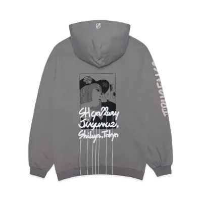 PRESTIGE APPAREL FUZZY&NEW HOODIE "GRAY"