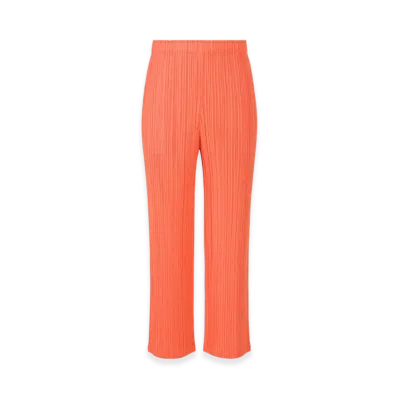 PLEATS PLEASE ISSEY MIYAKE Monthly Colors May "Coral Orange"