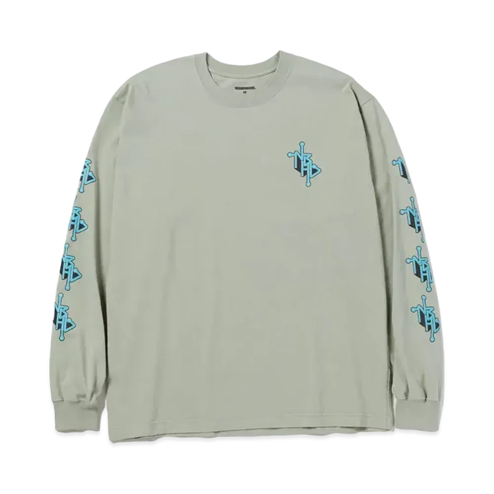 NEIGHBORHOOD NH . Tee LS-12 "Sage Green"