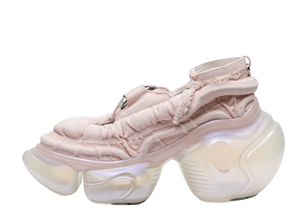 grounds Women's LOOPIE DONUTS "Pale Pink Denim/Clear Aurora"