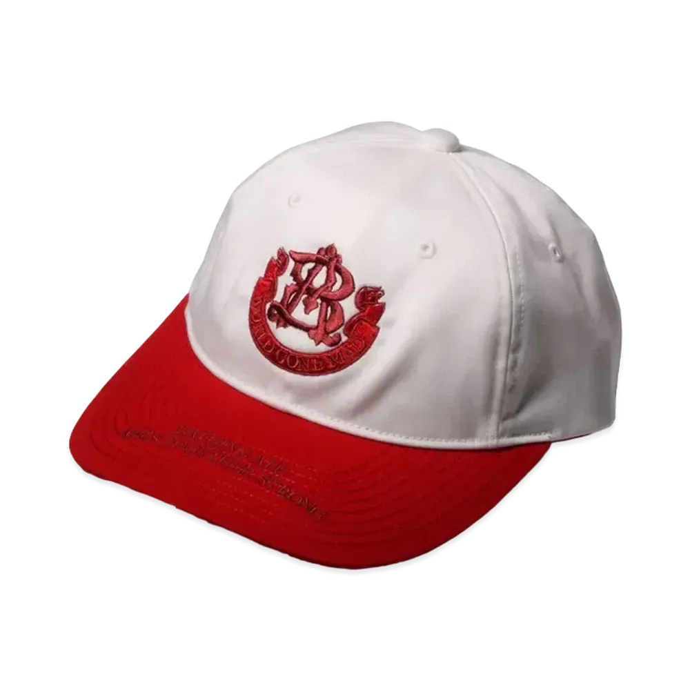 A BATHING APE Contrast Panel College Cap "Red"