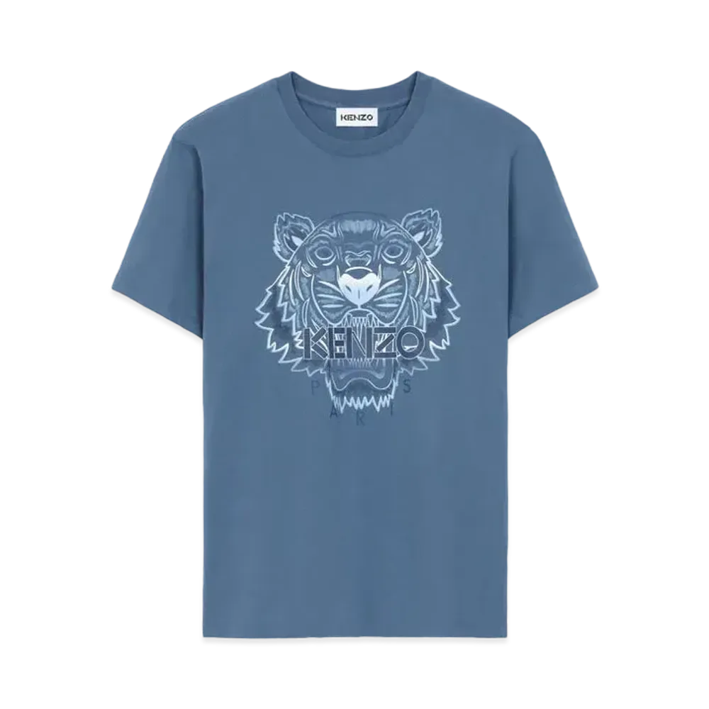 KENZO Gradient Tiger Classic Tee M "Blue"