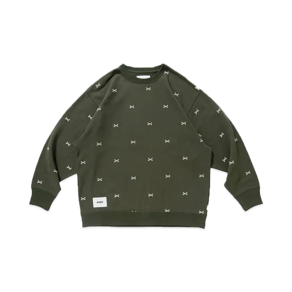 WTAPS Acne / Sweater / Ctpl. Textile "Olive Drab"