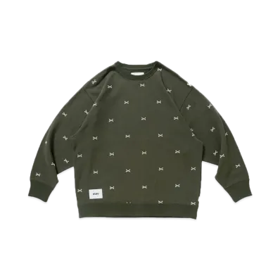 WTAPS Acne / Sweater / Ctpl. Textile "Olive Drab"