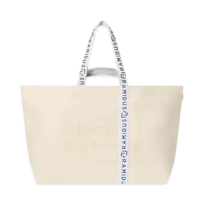Mercedes Anchor inc. XL Tote Manufactured By Ramidus "Natural"