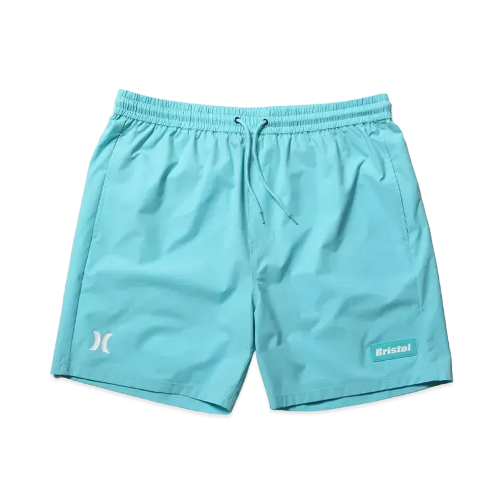 F.C.Real Bristol x Hurley Team Swim Shorts "Light Blue"