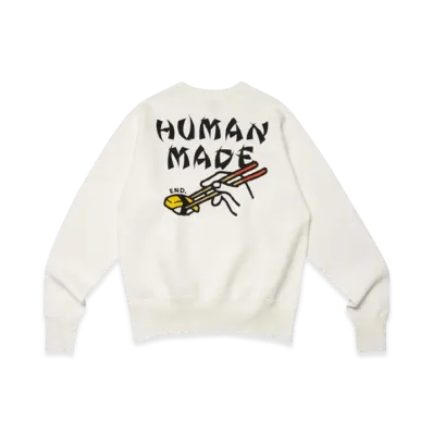 HUMAN MADE x END. Sushi Sweatshirt "White"