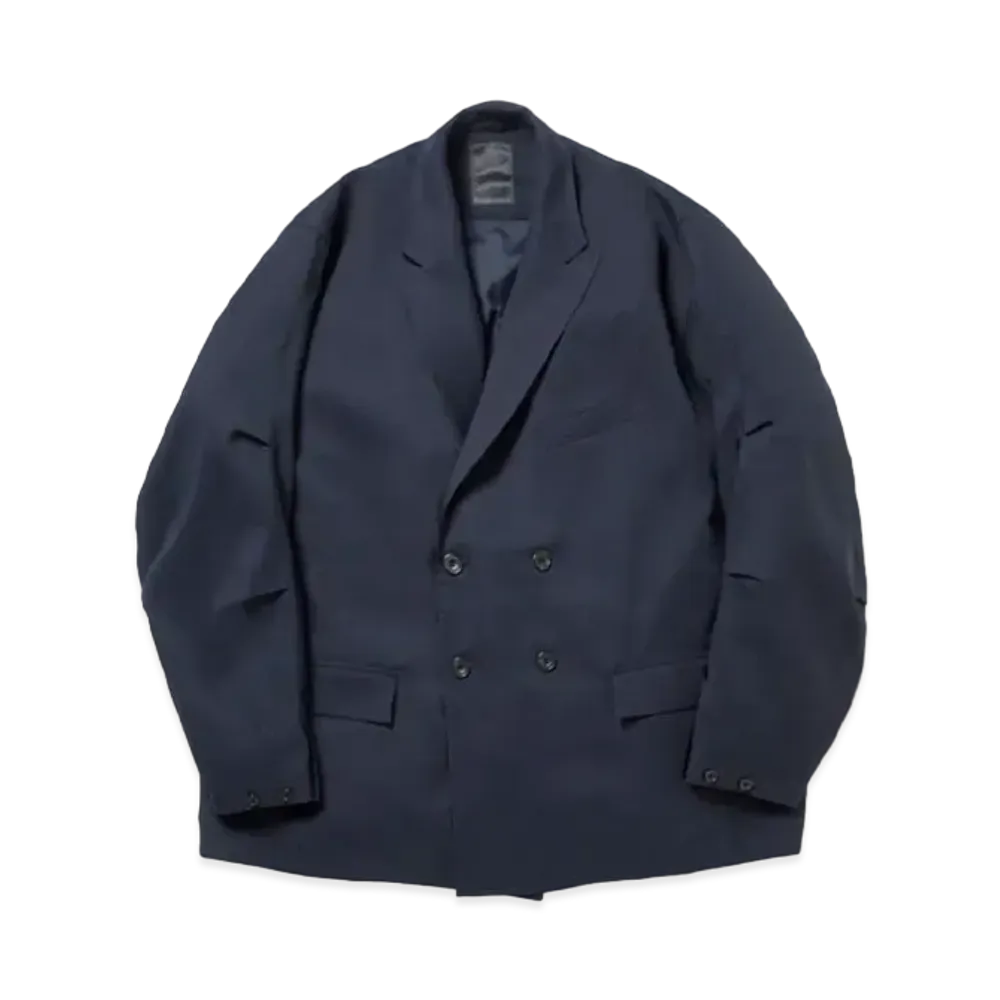 DAIWA PIER39 Tech Double-Breasted Jacket Mod "Dark Navy"