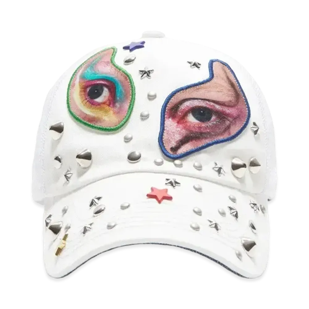 Acne Studios Printed Cap "White"