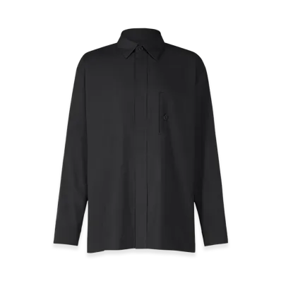 IM MEN White Shirt "Black"