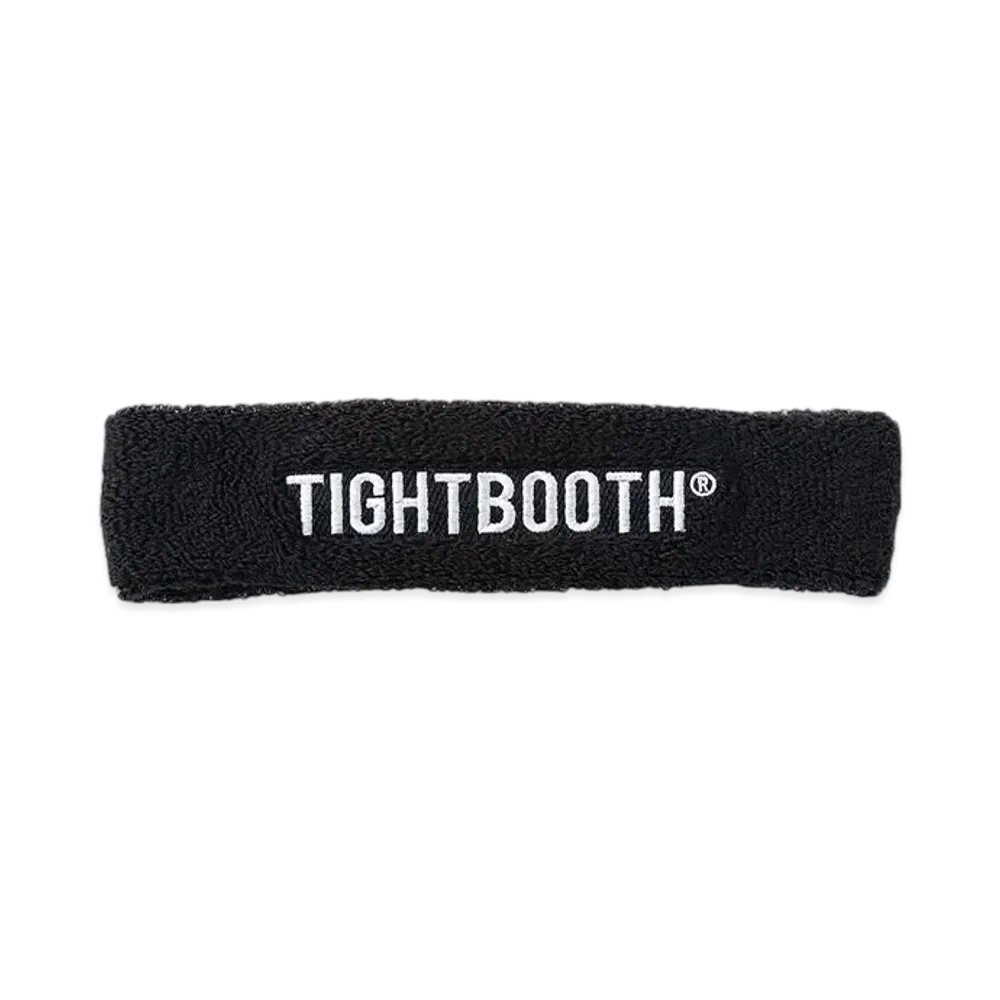 TIGHTBOOTH Logo Head Band "Black"