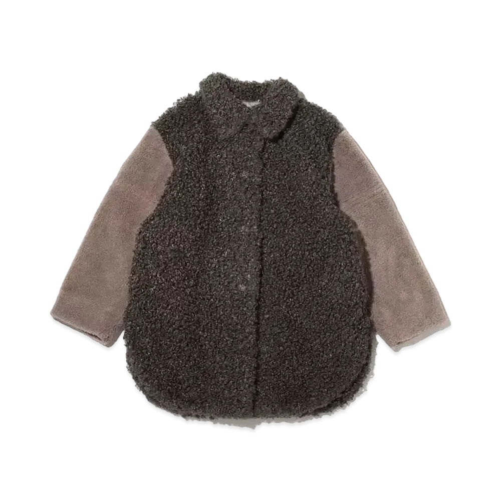 atmos pink Boa Coat "Beige"