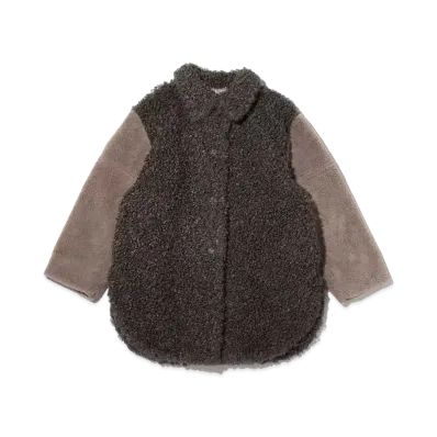 atmos pink Boa Coat "Beige"