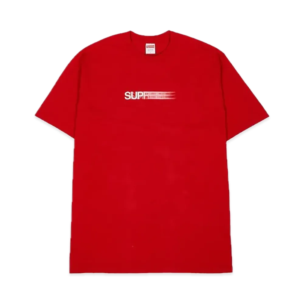 Supreme Motion Logo Tee "Red" (20SS)