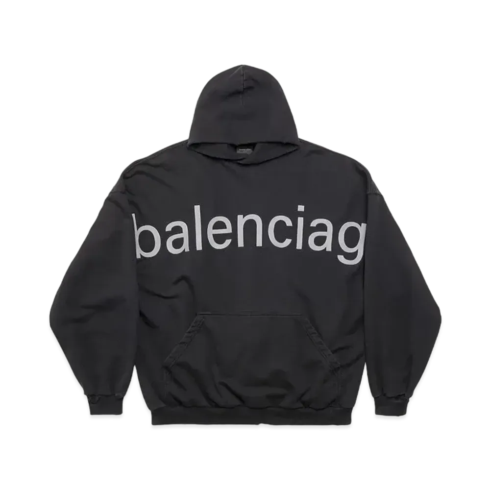 BALENCIAGA MENS Hoodie Oversized "Black"