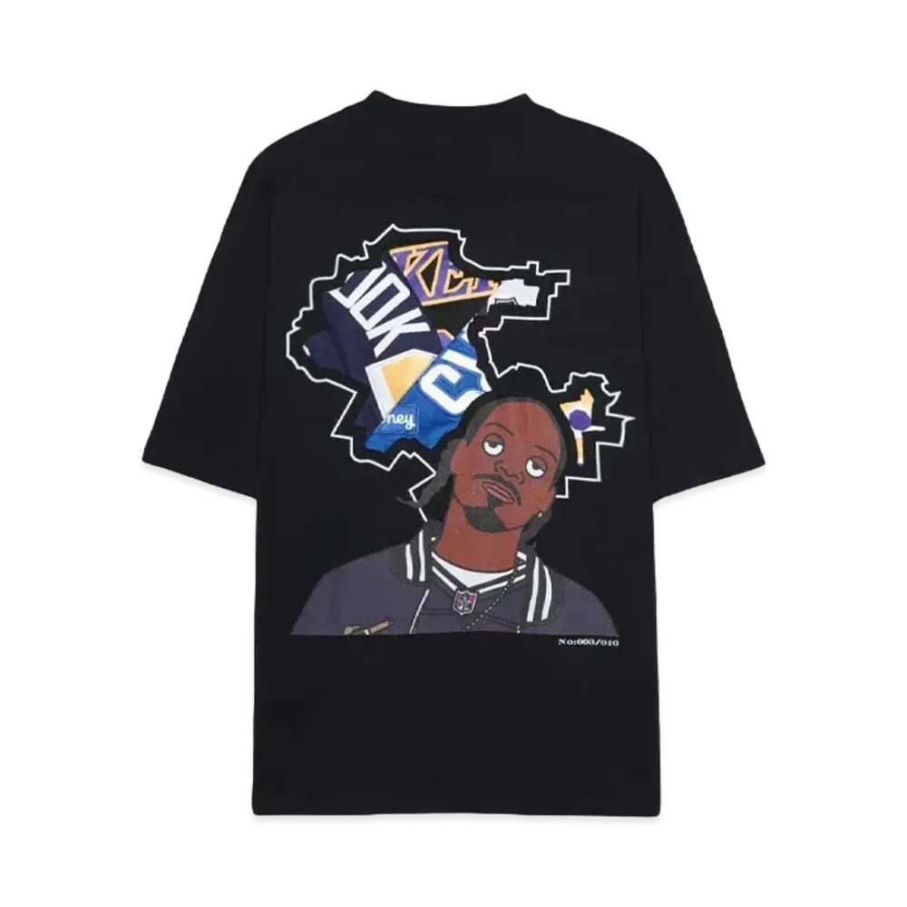 RISA x CIVIATELIER LOS ANGELES DOGGY TEE -003/010- "BLACK"
