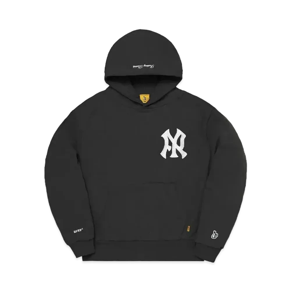 FR2 Garment dye Hoodie "Black"
