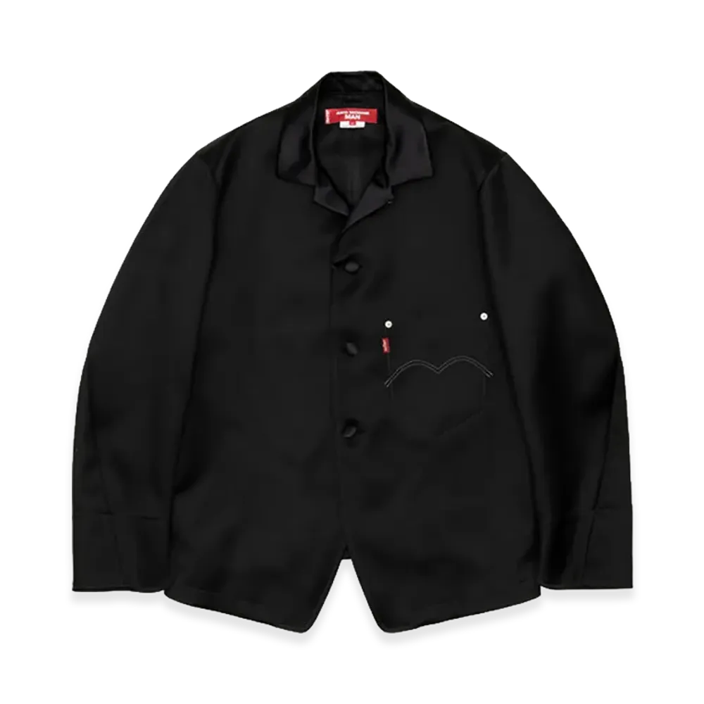 JUNYA WATANABE MAN x Levi's Wool Serge X Cupra Silk Satin Facing W-Name Jackets "Black"