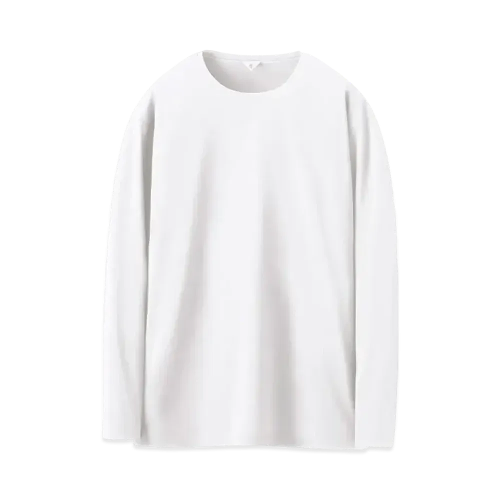 DESCENTE ALLTERRAIN Double Tailoring Crew Neck Shirts "White"