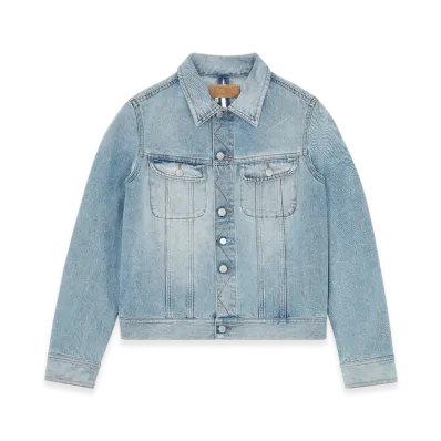 MM6 Maison Margiela Women's Denim Jacket "Light Blue"