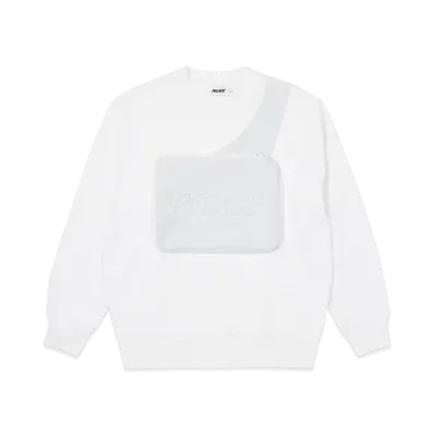 PALACE BAG CREW "White"