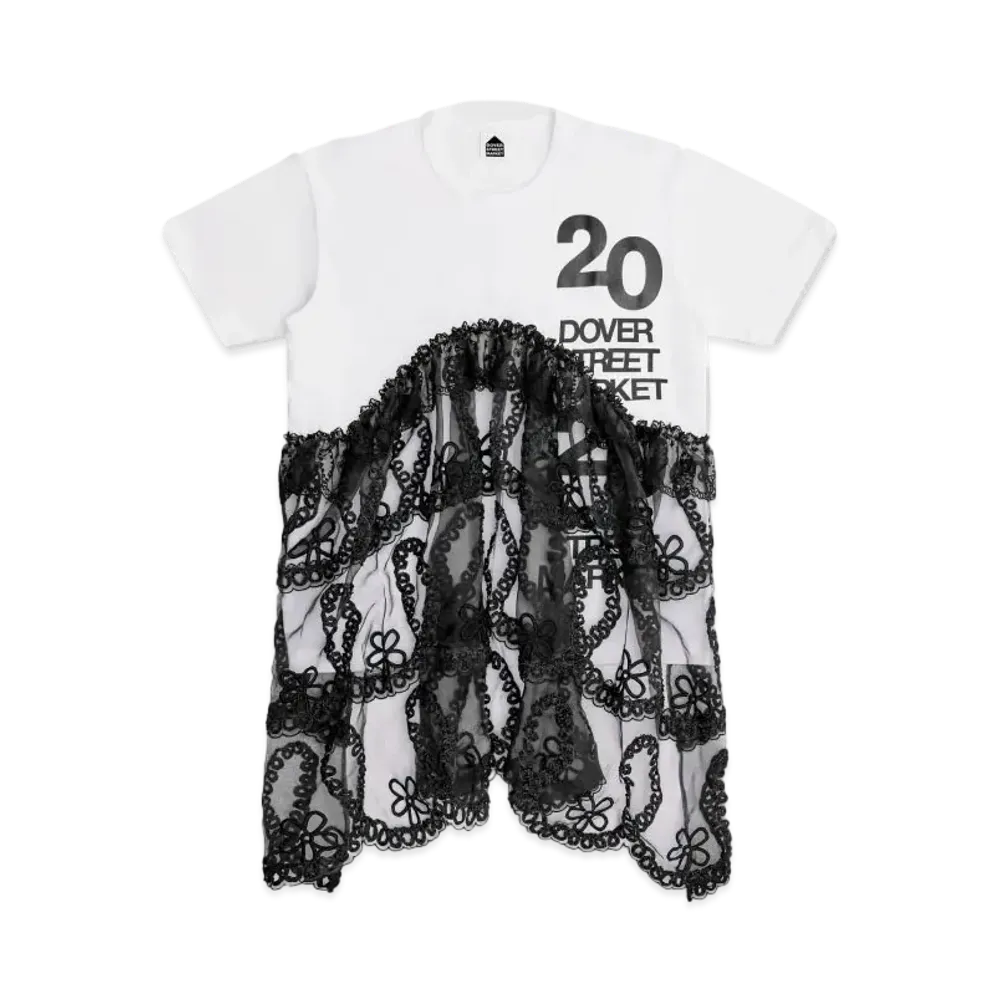 Dover Street Market London x Simone Rocha 20th Anniversary Tee "White"