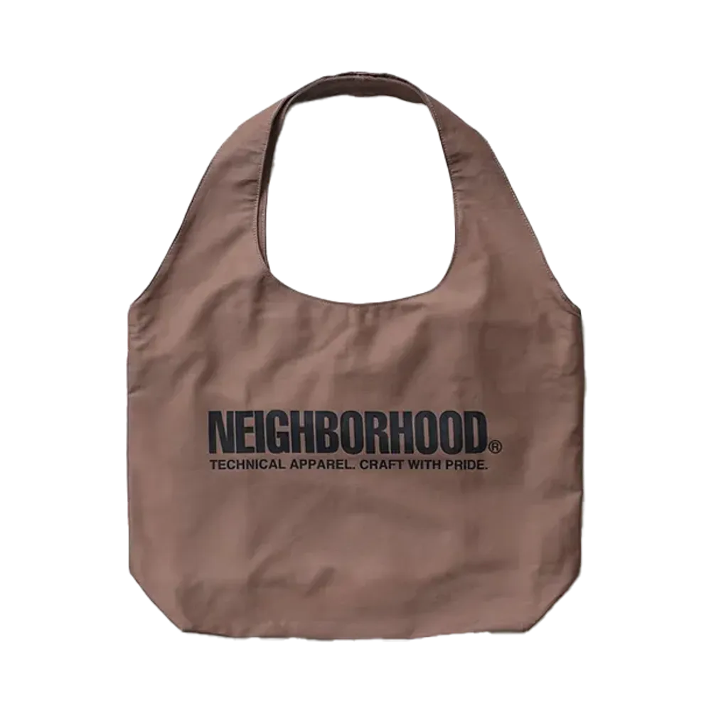 NEIGHBORHOOD x Fukuoka International Airport Tote Bag M "Brown"