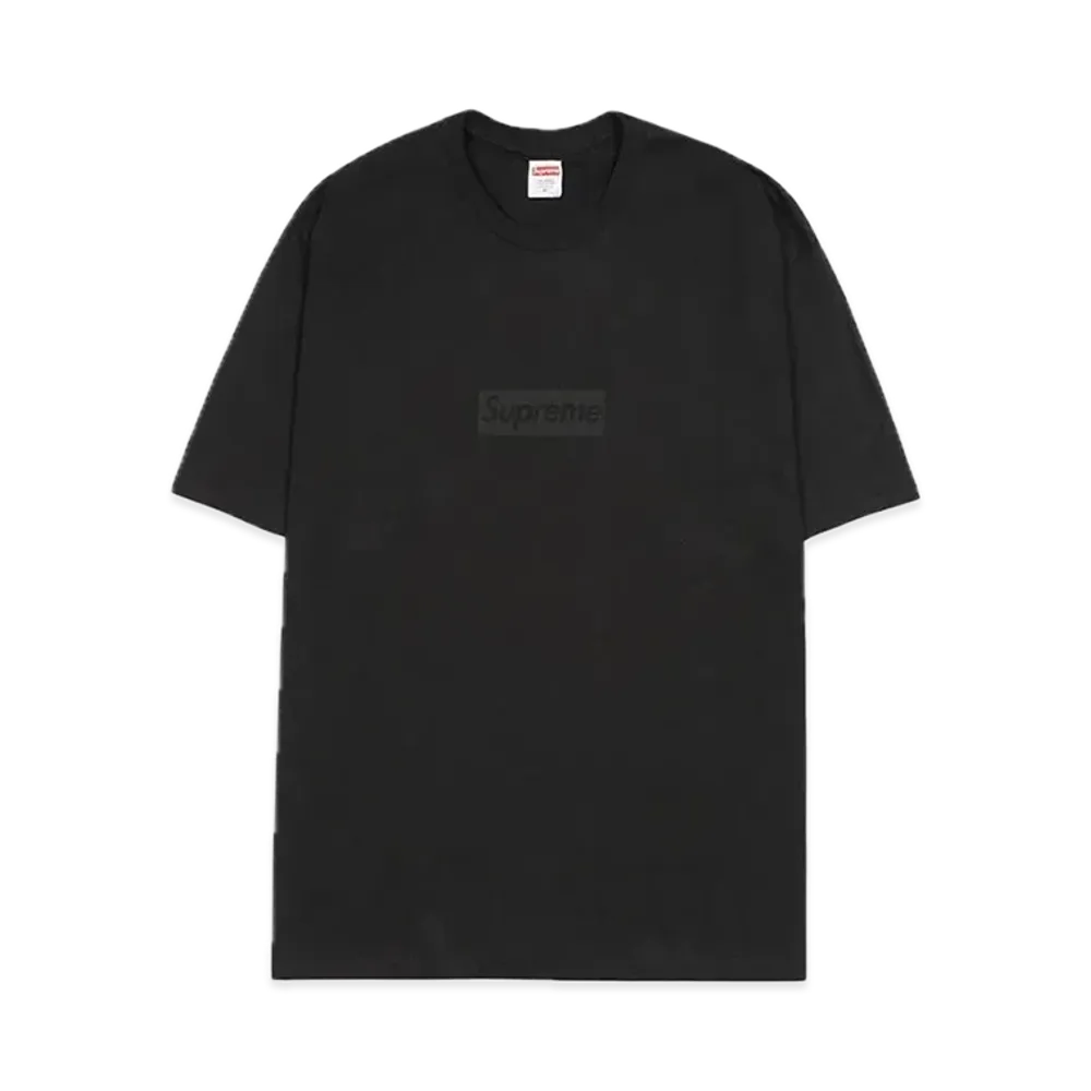 シュプリーム トーナル ボックス ロゴ Tシャツ "ブラック"