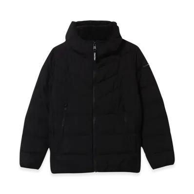 Calvin Klein Boa Hooded Stretch Jacket "Ebony"