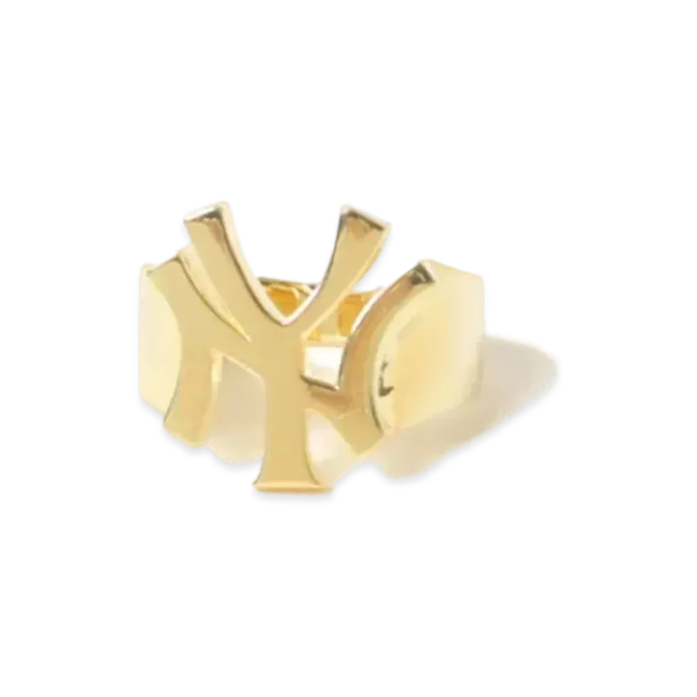 Needles x Beams Boy MLB Collection "New York Yankees" Ring "Gold"