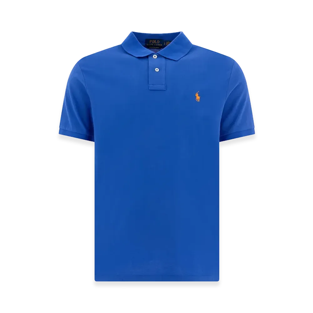 Polo Ralph Lauren Pique Polo Shirt "Blue"