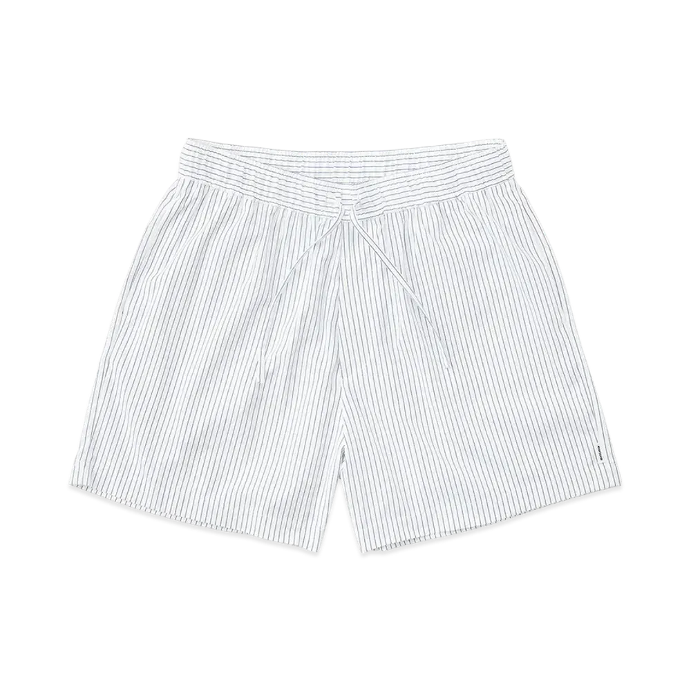 everyone Relax-Fit Stripe Easy Shorts "White/Navy"