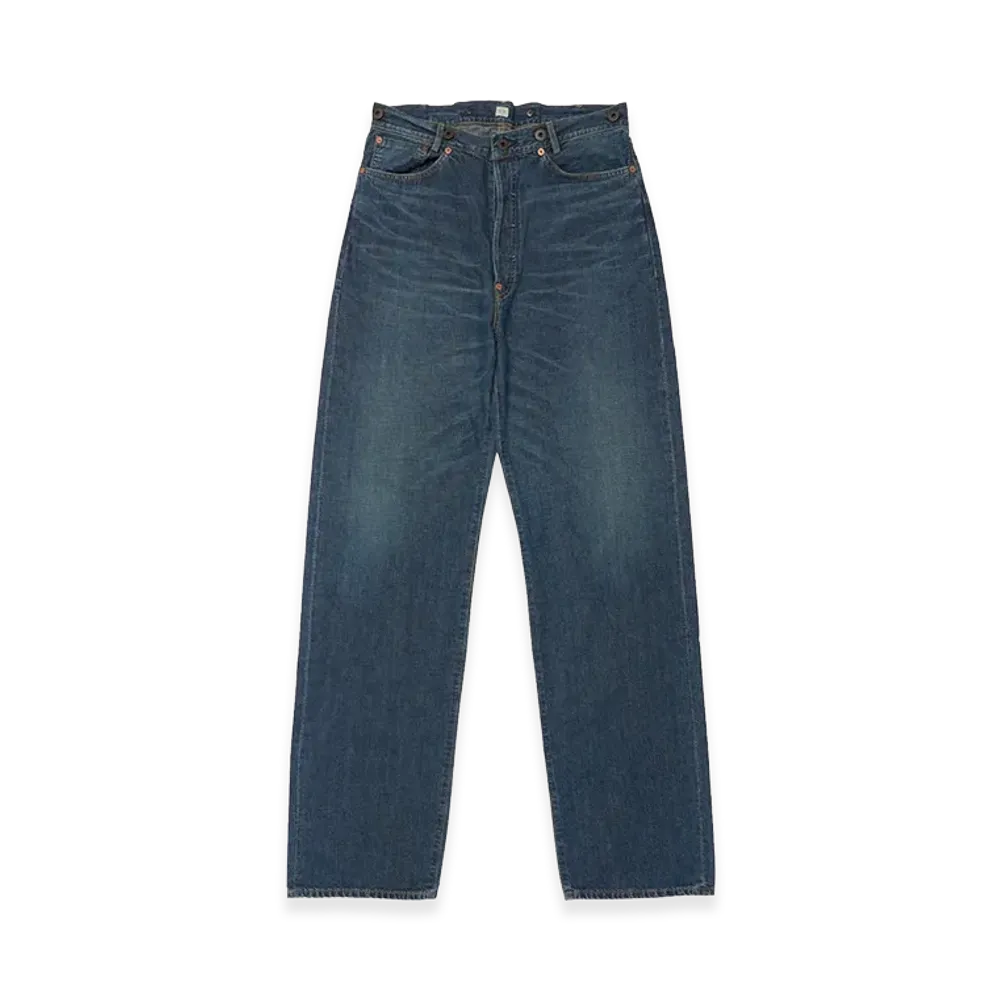 T.T Taiga Takahashi Lot.721 Damaged Denim Trousers C.1930’s "Damaged Indigo"