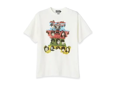 HYSTERIC GLAMOUR x THE ROLLING STONES Fire RS Bear T-Shirt "White"
