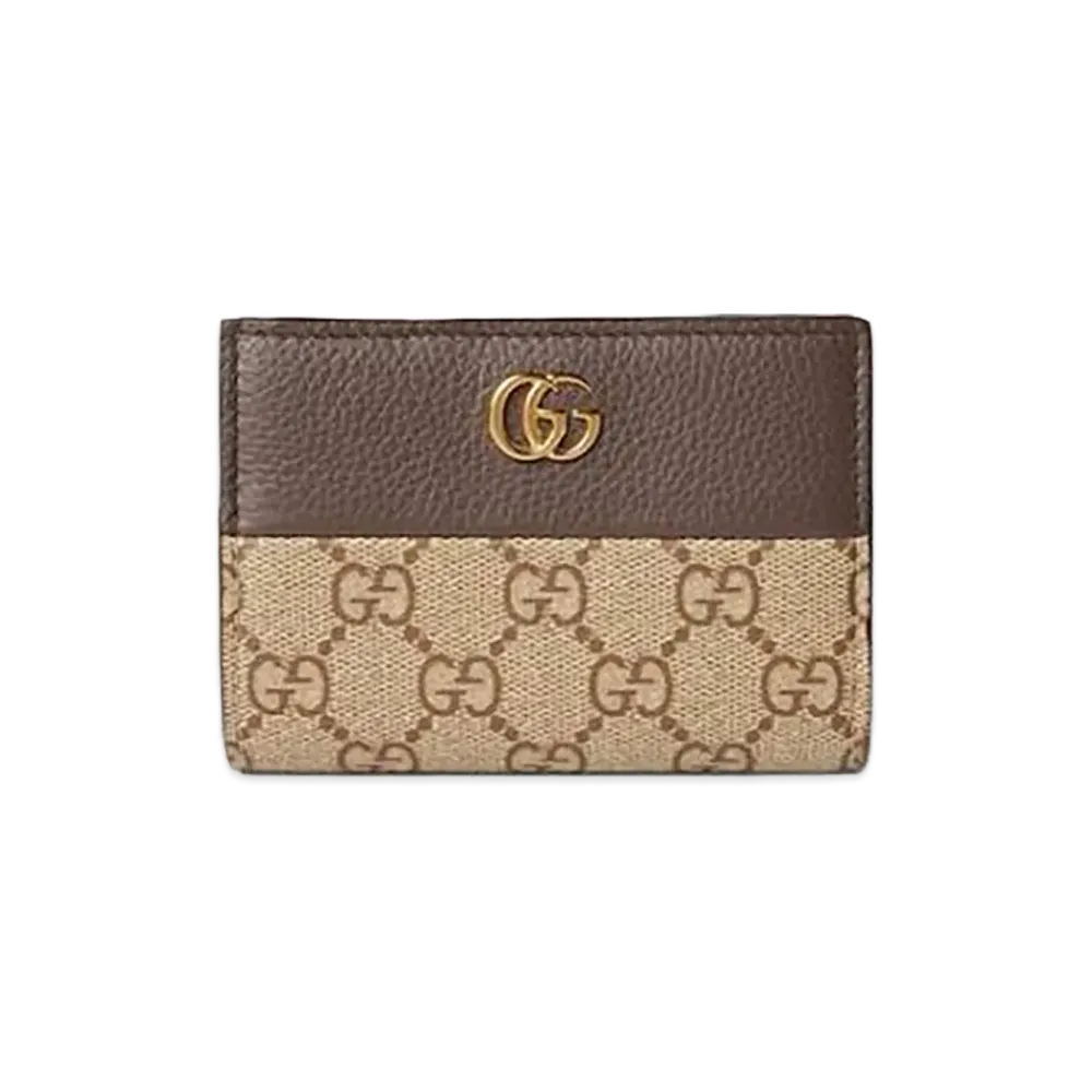 GUCCI Women's Petite Marmont Cardcase "Beige"