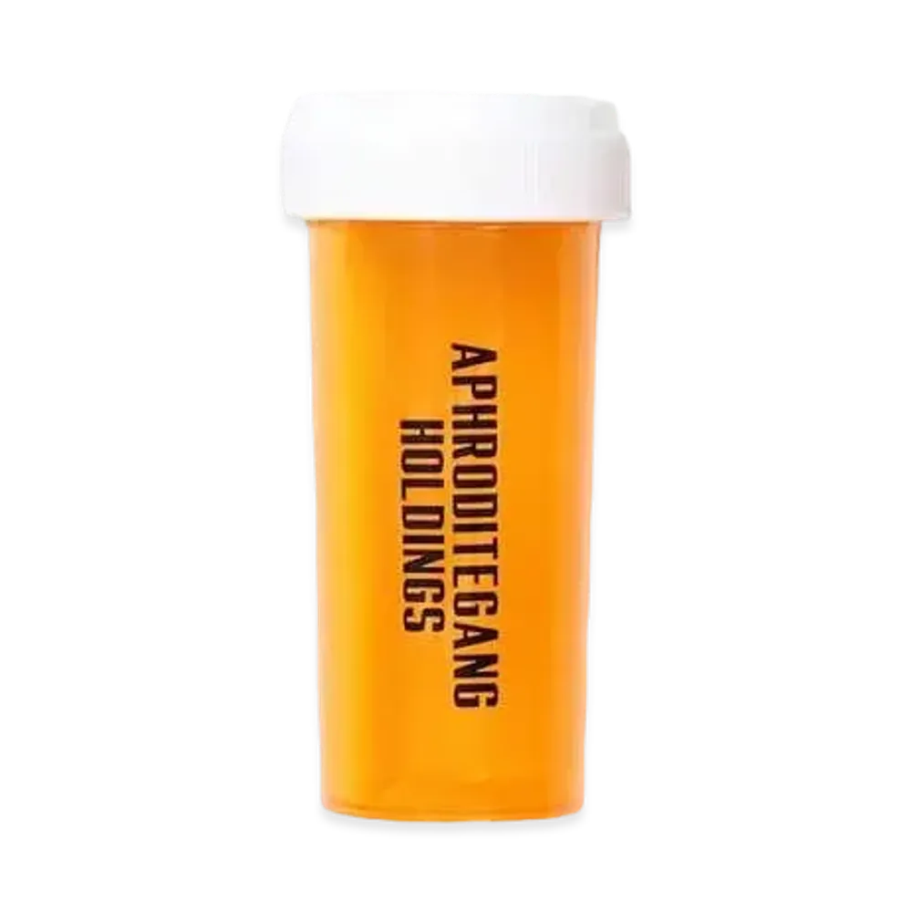 APHRODITEGANG AGH Logo Pill Case "Orange-White"