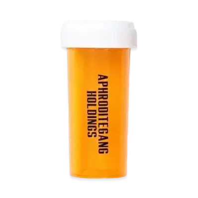 APHRODITEGANG AGH Logo Pill Case "Orange-White"