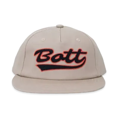 BoTT Script Logo 5 Panel Cap "Beige"