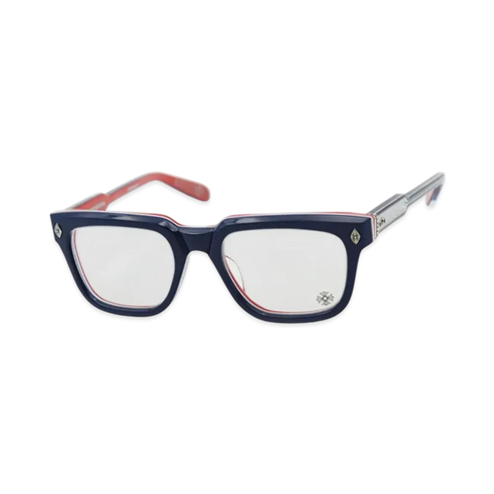 Chrome Hearts AMBIDIXTROUS 53 CH Plus Wellington "Navy/Red"