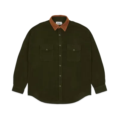 PALACE MOLESKINE SHIRT "Olive"