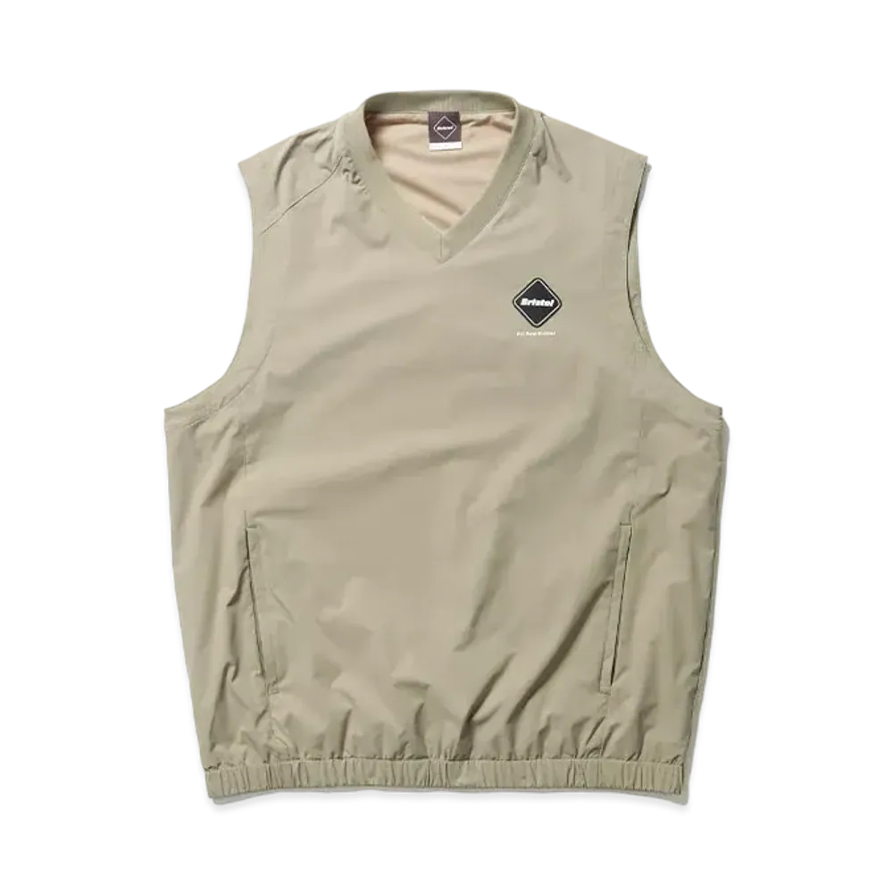 F.C.REAL BRISTOL Ventilation Training Vest "Beige"