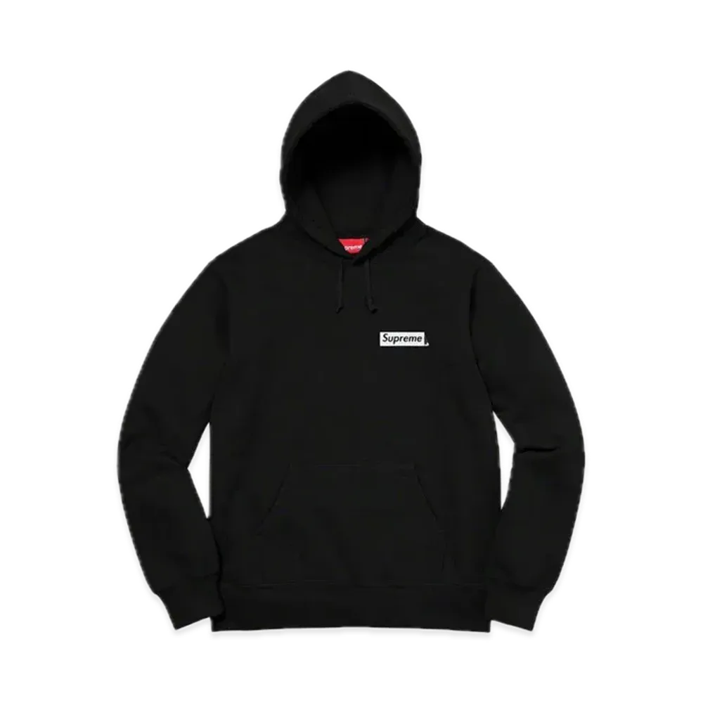Supreme Stop Crying Hooded Sweatshirt "Black"