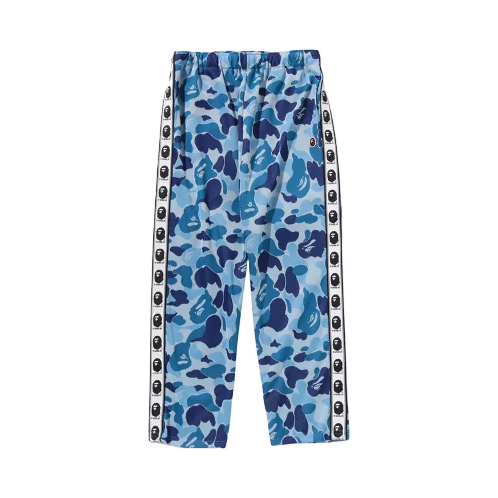 A BATHING APE Abc Camo Relaxed Fit Track Pants "Blue"