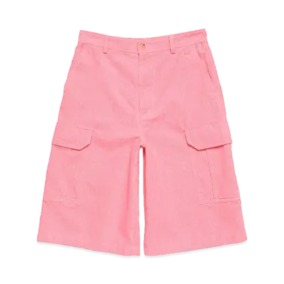 Acne Studios Corduroy Short Pants "Tango Pink"