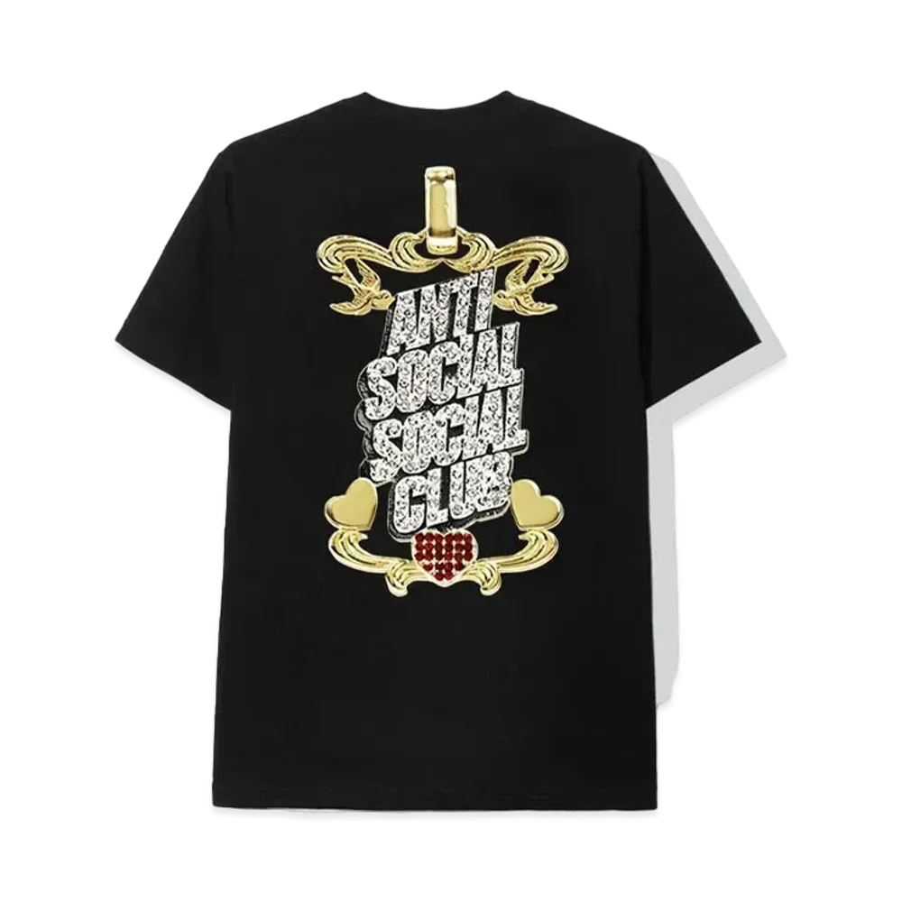 ANTI SOCIAL SOCIAL CLUB × GHOST Tee "Black"